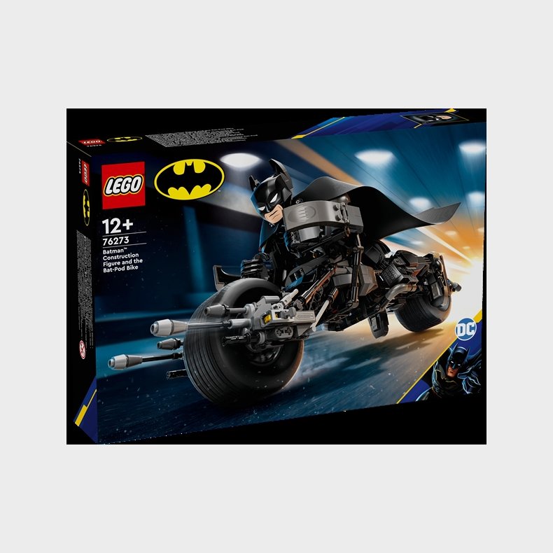 Byg selv-figur af Batman og Batpod-motorcyklen - 76273 - LEGO Super Heroes