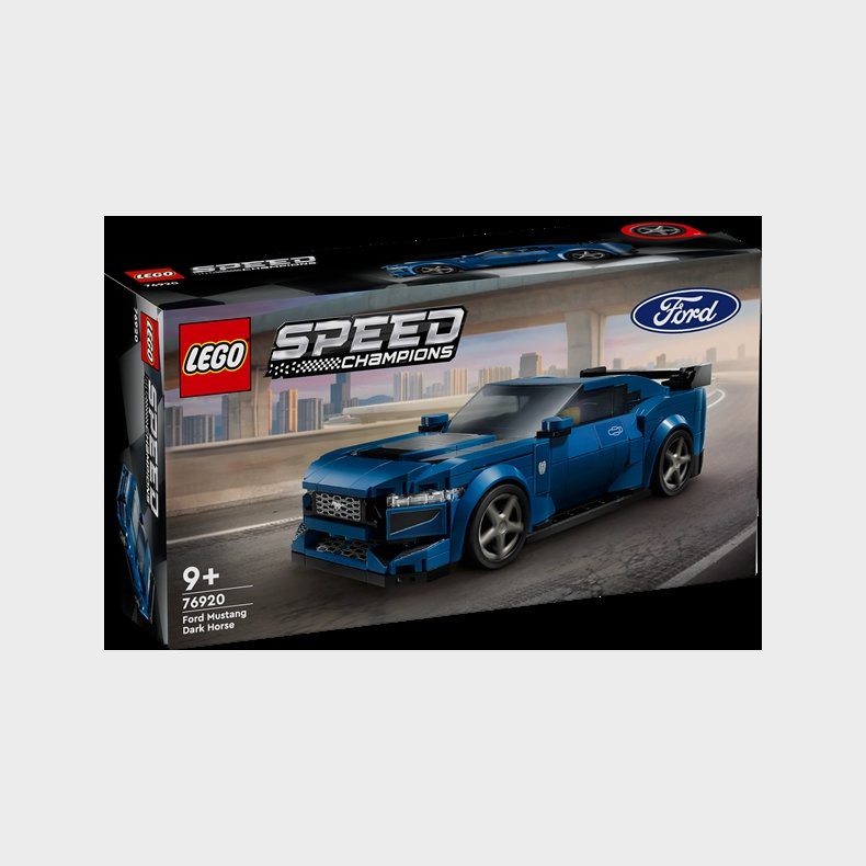 Ford Mustang Dark Horse-sportsvogn - 76920 - LEGO Speed Champions