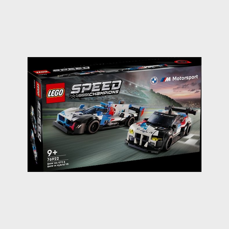 BMW M4 GT3 og BMW M Hybrid V8-racerbiler - 76922 - LEGO Speed Champions