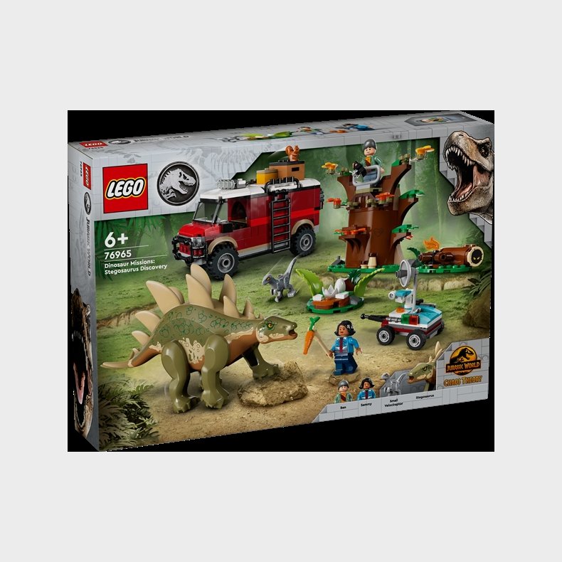 Dinosaurmissioner: Stegosaurus-opdagelse - 76965 - LEGO Jurassic World