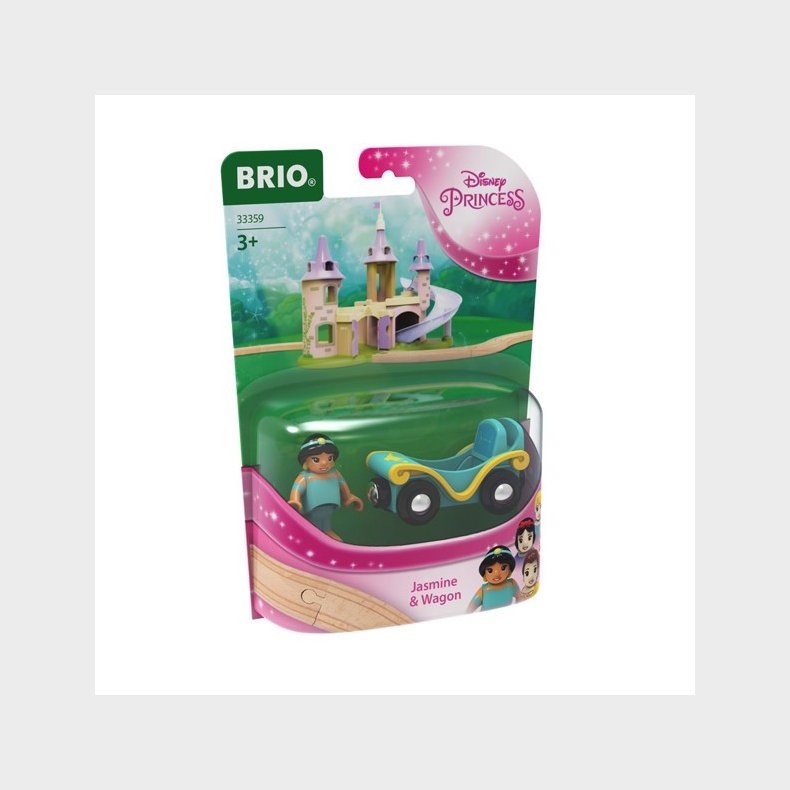 Disney Princess Jasmine og vogn - BRIO