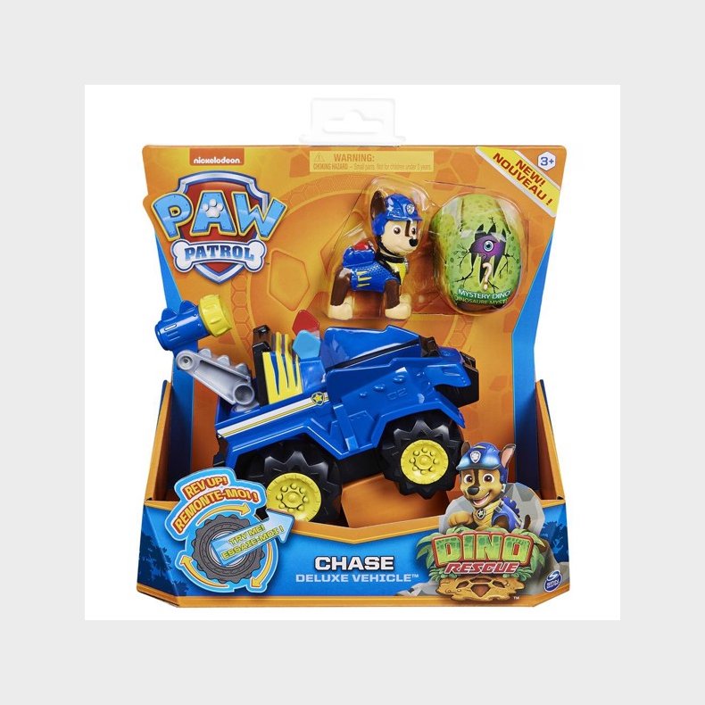 Dino Deluxe kretjs Chase - Paw Patrol