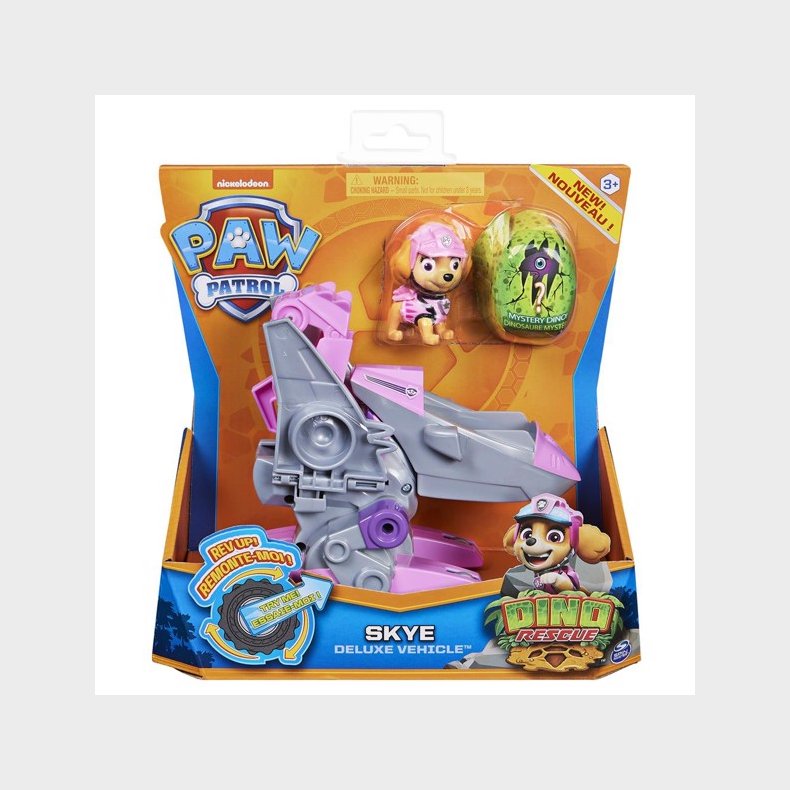 Dino Deluxe kretjs Skye - Paw Patrol