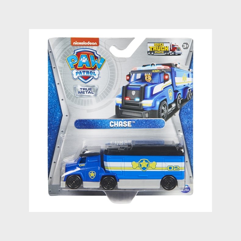 Big Trucks True Metal kretj - Chase - Paw Patrol