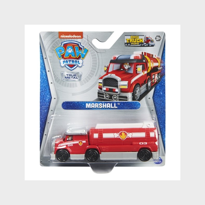 Big Trucks True Metal kretj-Marshall - Paw Patrol