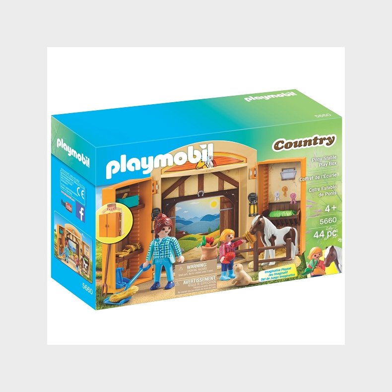 Heste Legebox - PL5660 - PLAYMOBIL Country