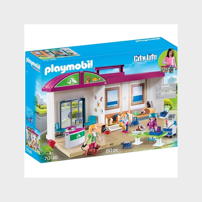 Mobil dyrelgeklinik - PL70146 - PLAYMOBIL City Life