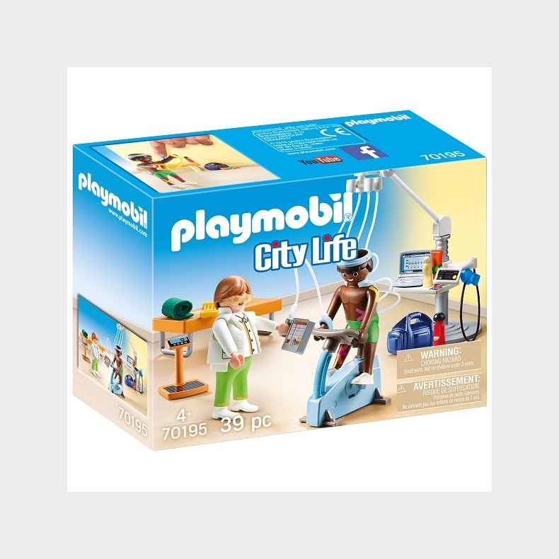 Lgespecialist: Fysioterapeut - PLAYMOBIL City Life