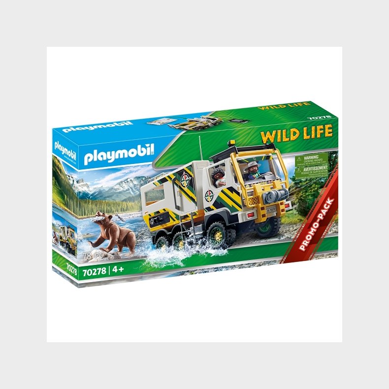 Ekspeditionstruck - PL70278 - PLAYMOBIL Wild Life