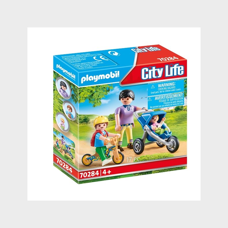 Mor med brn - PL70284 - PLAYMOBIL City Life