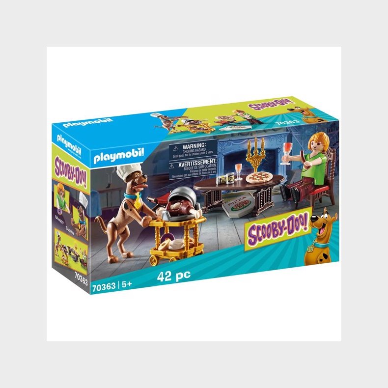 Aftensmad med Shaggy - PL70363 - PLAYMOBIL Scooby Doo