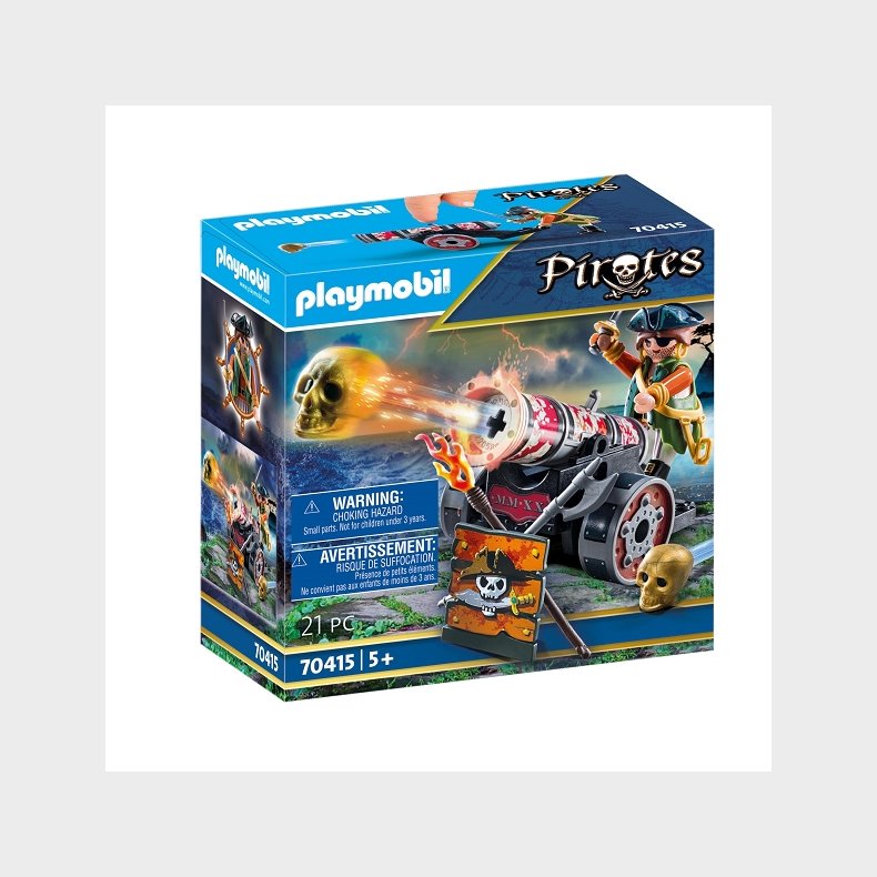 Pirat med kanon - PL70415 - PLAYMOBIL Pirates