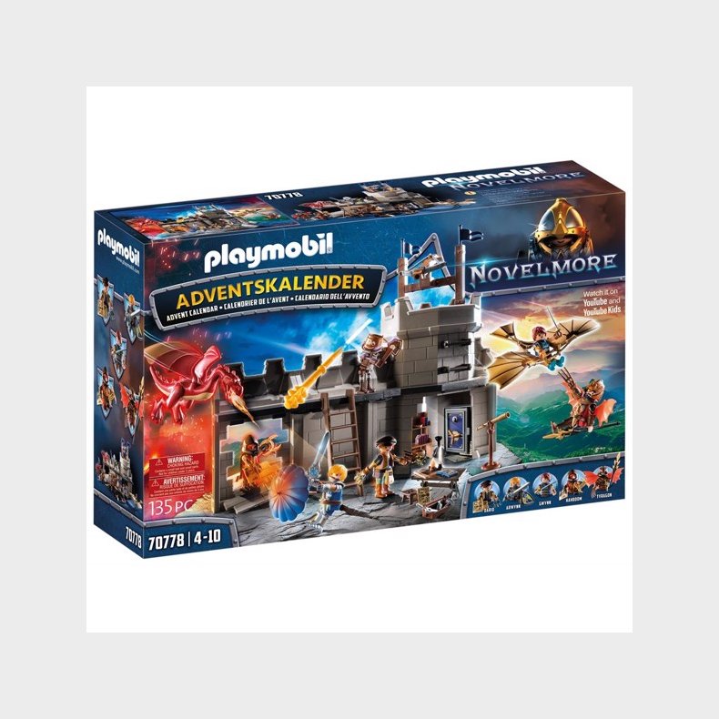 Julekalender - PL70778 - PLAYMOBIL Novelmore