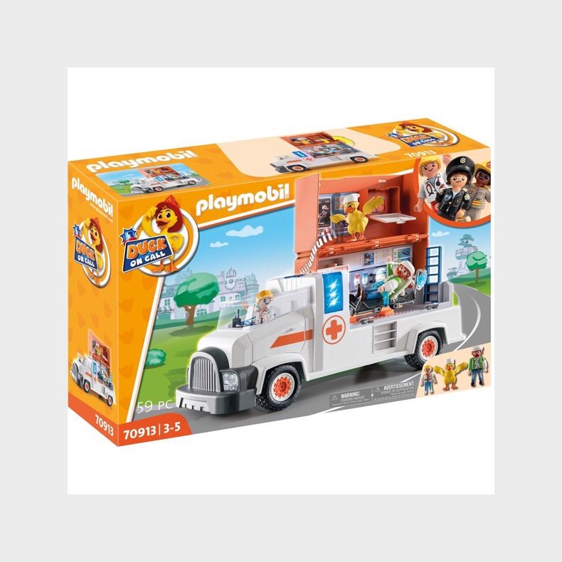 D*O*C* - Ambulance - PL70913 - PLAYMOBIL Duck On Call