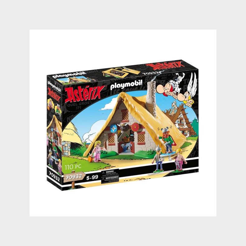 Asterix: Majestix&Acirc;&acute;s hytte - PL70932 - PLAYMOBIL Asterix