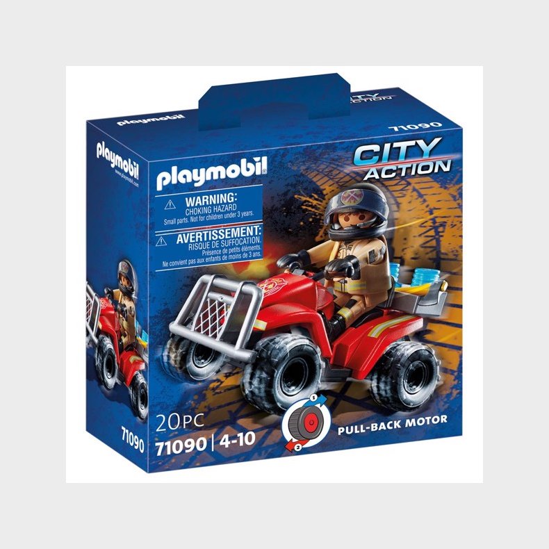 Brandvsen - Speed Quad - PL71090 - PLAYMOBIL City Action