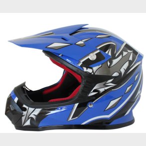 Brne Crosser Hjelm Bl. Str. S