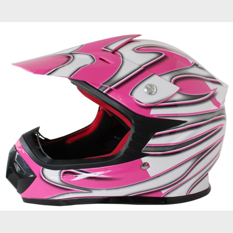 Brne Crosser Hjelm Pink