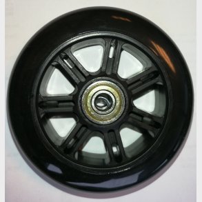 MCU-Sport Nylon Hjul + ABEC-7 Leje Sort