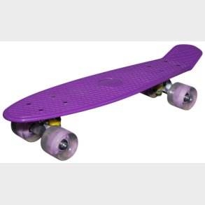 MCU-Sport LED  Lilla Skateboard m/LED Lys + ABEC7