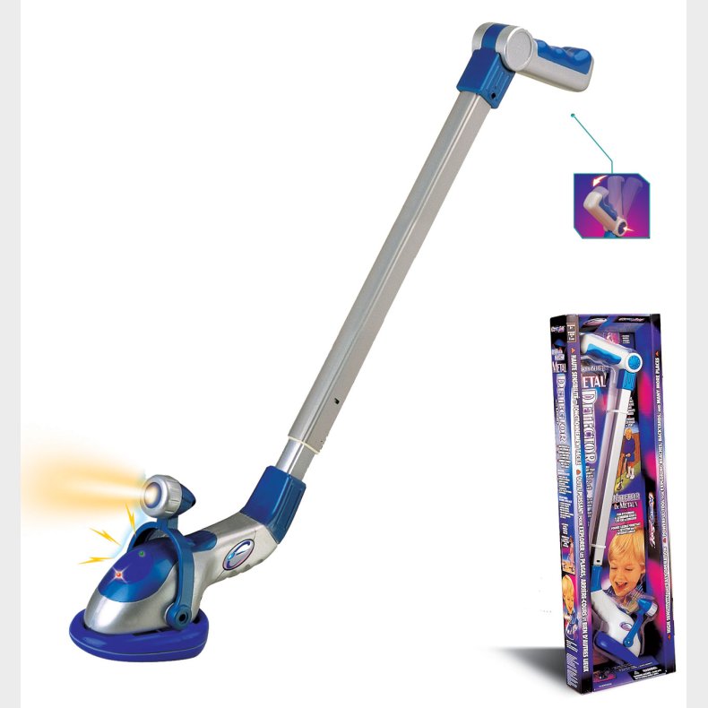 Metaldetektor til brn med lys og lyd