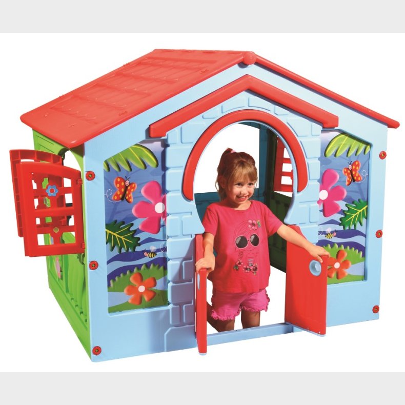 Farm House II Legehus i plast