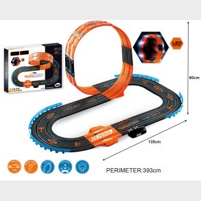 JJ Slot LED Racerbane 393cm 1:43