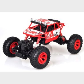 Rock Rover Fjernstyret 4WD Crawler 1:18 2.4G, Rd