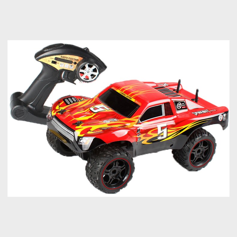 Savage Fjernstyret Truggy 1:16 2.4G, R�d