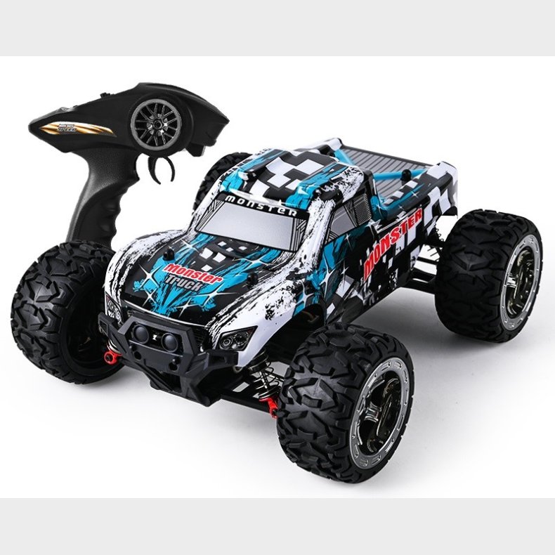 Guokai Monstertruck 1:16 Brushless 4WD Fjernstyret 2.4Ghz 45km/t Turkis