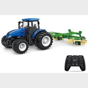 Fjernstyret Traktor m/H-trailer 1:24 Alloy 2.4G