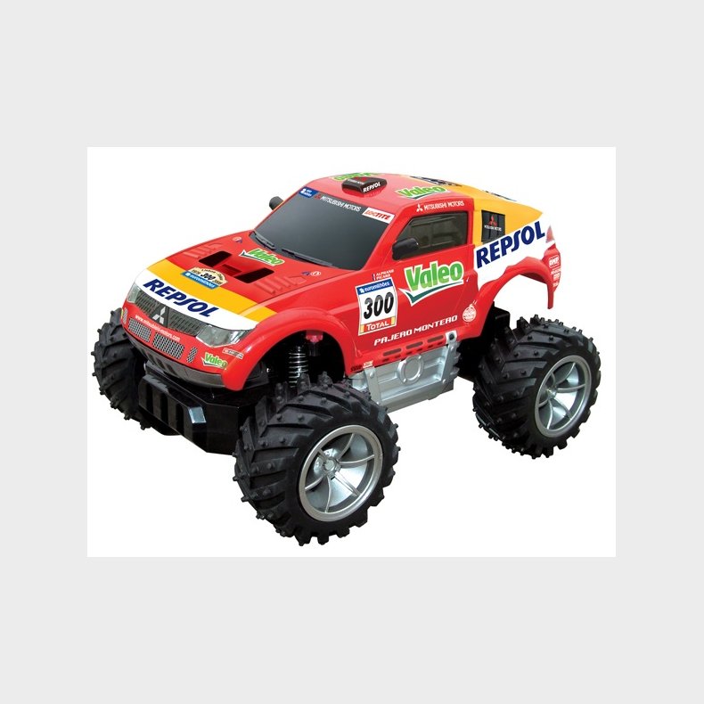 Mitsubishi Pajero Evolution Dakar Rally Fjernstyret Bil 1:18