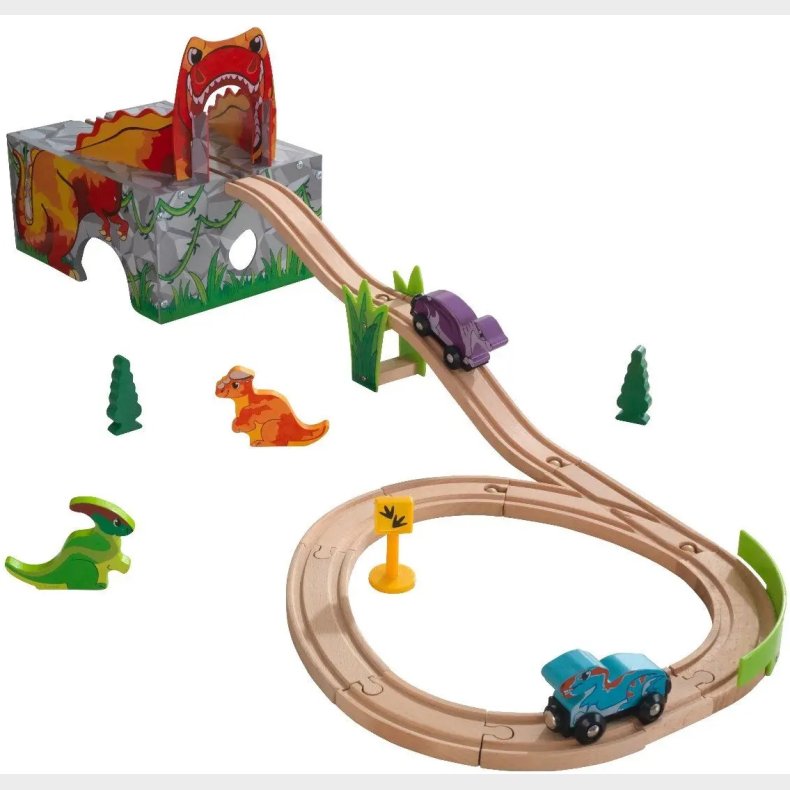 Kidkraft Adventure Tracks Dino World T-Rex Tog st