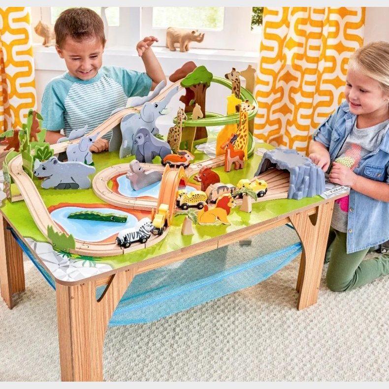 Kidkraft  Adventure Tracks Saferi Tog legebord m/tilbehr