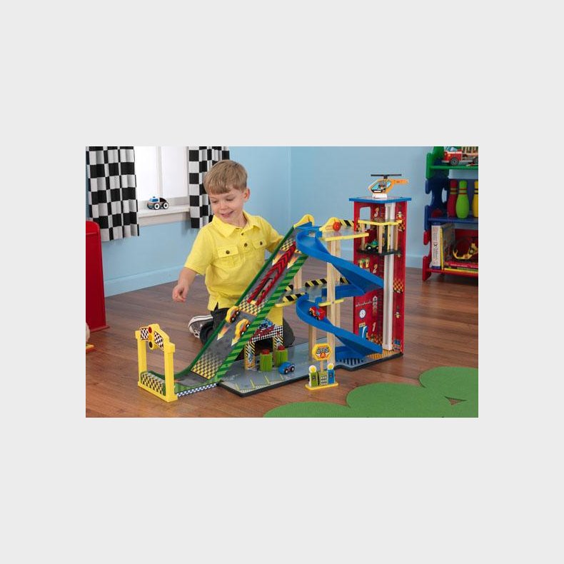 Kidkraft Tr Mega Ramp Racer Garage st