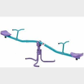 Plum Roterende Vippe, Lilla/Turkis