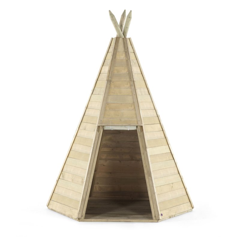 Plum Tipi Tr Legehus til brn 150 x 150 x 230 cm