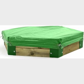 H&ouml;rby Bruk Tr� Sandkasse 150 + Overd�kning