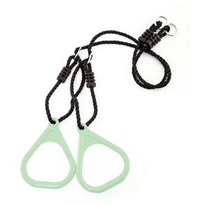 H&ouml;rby Bruk Trapez Ringe med reb, Lysegr�n