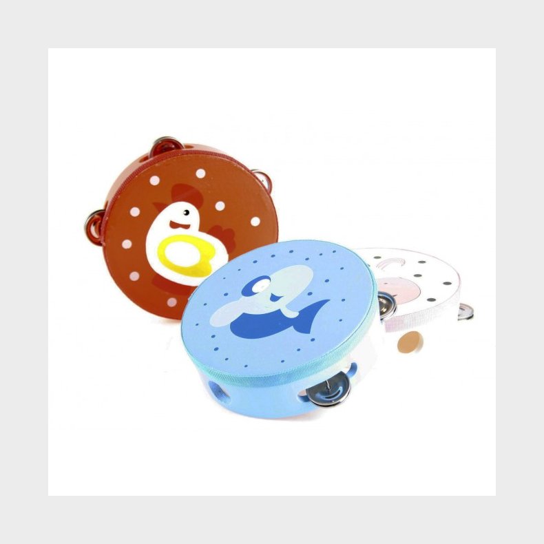 Tamburin m. dyremotiver