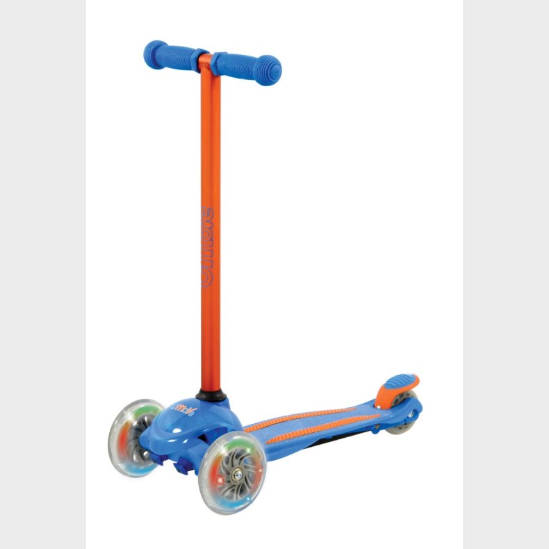 U Move Mini LED Lbehjul, Bl / Orange