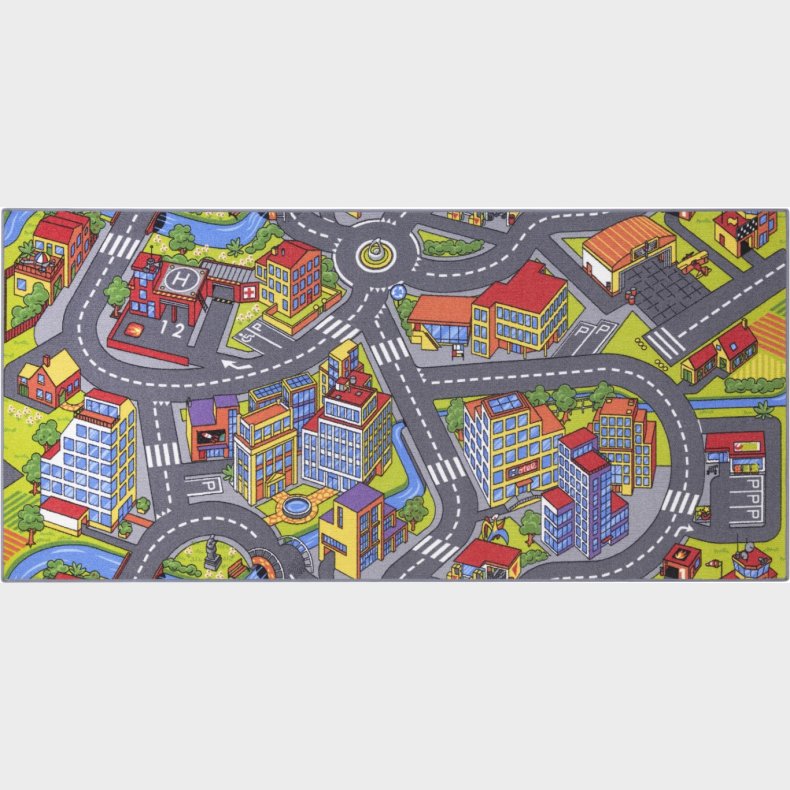 Bil Legetppe SMART CITY  95 x 200 cm