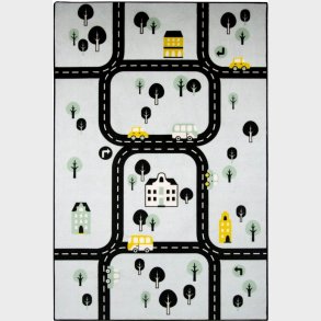 Ringvej De Luxe gulvtppe til brn 95x150