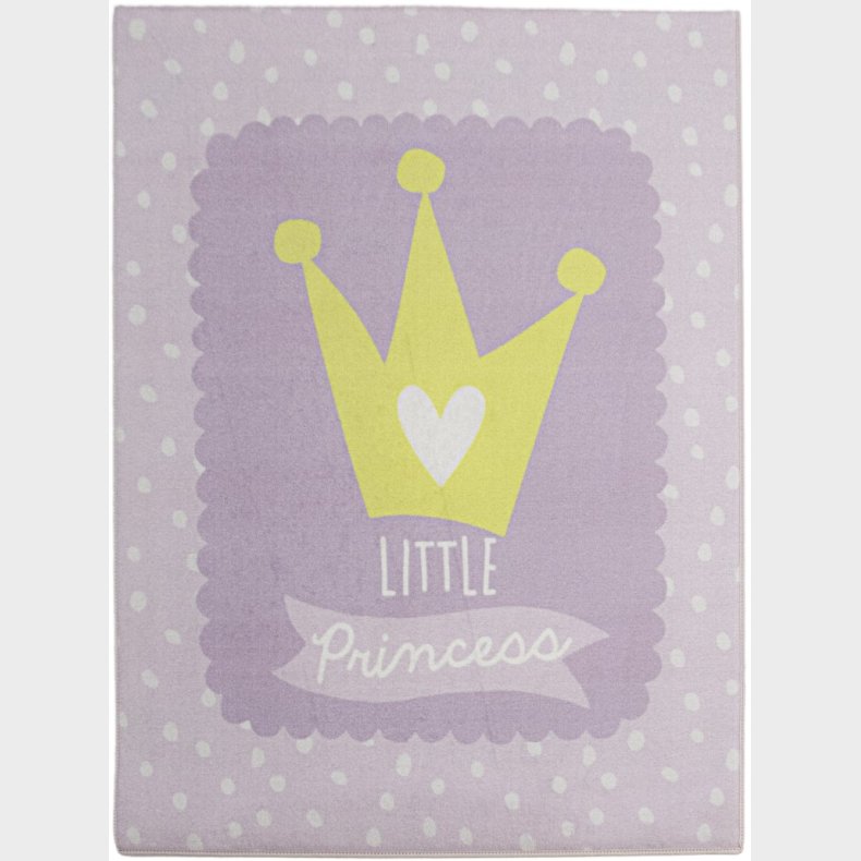 Lille Prinsesse De Luxe gulvtppe til brn 95x125