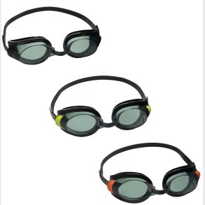 Hydro-Pro Svmmebrille ''Focus'' 3 stk. pakke fra 7 r
