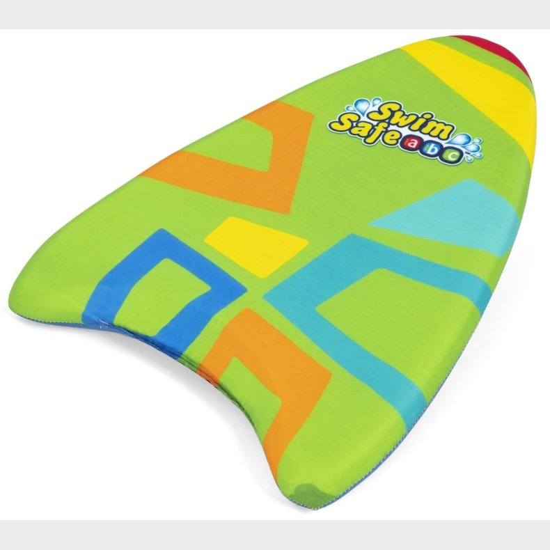 Swim Safe ABC Kickboard Gr�n m/stof 19-30 kg