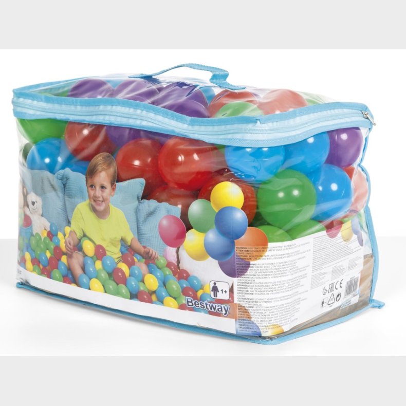 Bolde 100 stk i pose 6,50 cm, ANTIMIKROBIELLE MED GERMSHIELD