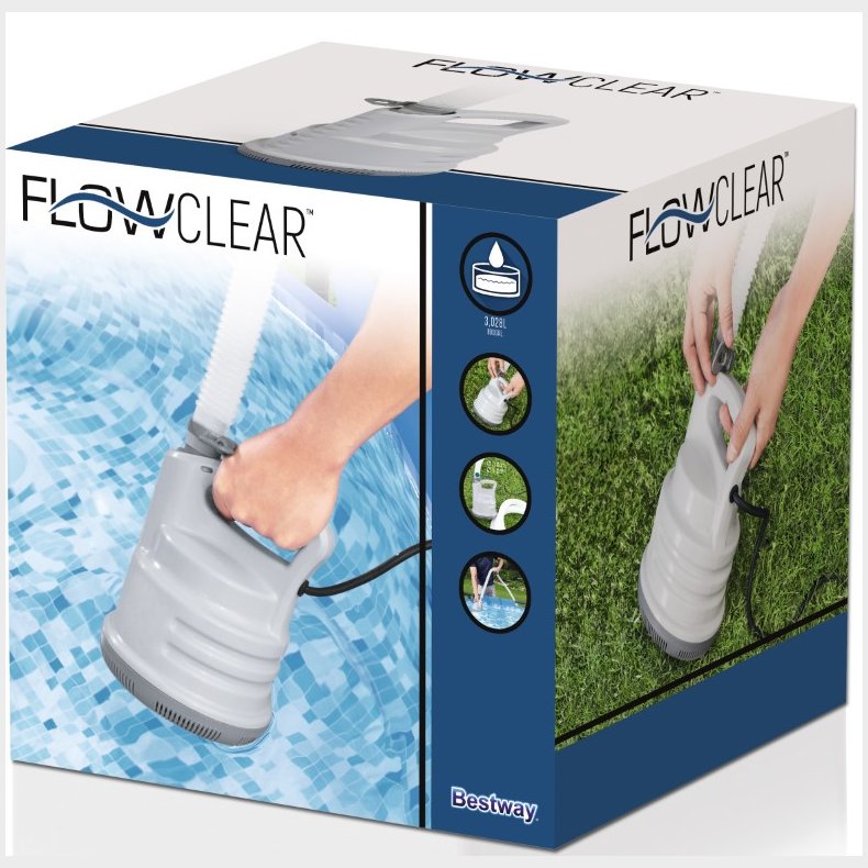 Bestway Flowclear Pool+ Drain Pumpe til tmning af pool