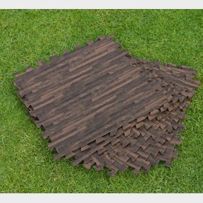 Bestway Pool underlag / bundbeskytter Dekorativ 12 stk (50 x 50 cm)