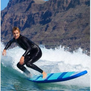 COMPACT SURF 8 Surtbrt 2.43m x 57cm x 7cm Hydro-Force